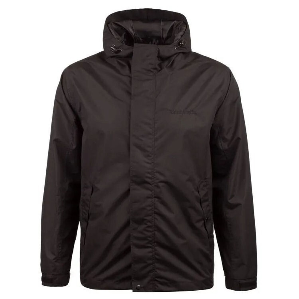 Huntworth Men's Micro Fiber‎ Waterproof Jacket - Black - #81702 - Medium